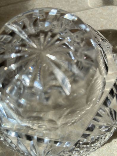 Tipperary Crystal Center Piece Fruit Footed Bowl