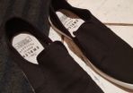 emblem black mens shoes