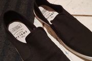 emblem black mens shoes
