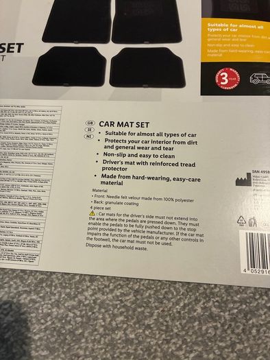 Brand New Car  Mats