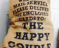 Hessian Wedding Card collection