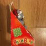 Ceramic Christmas bear present for a grandson Brand New Image 2
