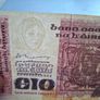 The Central Bank of Ireland. B Series 10 Pounds (1980) Image 5