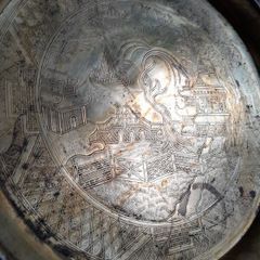 Brass Willow Pattern Tray