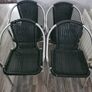 Set of 4 Garden Chairs Image 2
