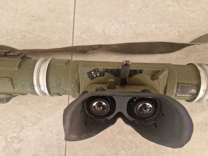 German artillery rangefinder World War II Em 1m R 36 B - Artillery Rangefinder