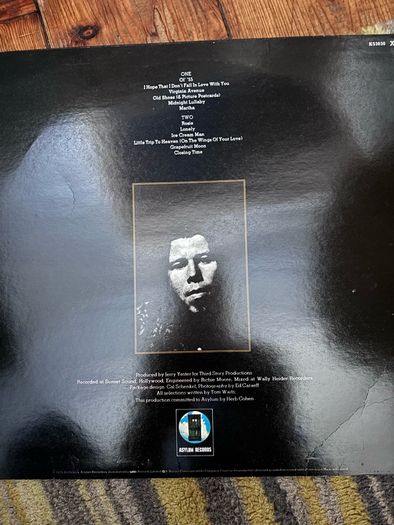 Tom Waits vinyl lp