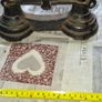 Vintage Black Librasco Cast Iron and Brass Kitchen Scales around 1930s Postage Available or Collection Image 4