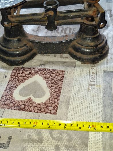 Vintage Black Librasco Cast Iron and Brass Kitchen Scales around 1930s Postage Available or Collection
