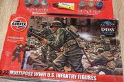 Airfix Multipose 1/32 Ww2 Us Infantry Soldiers
