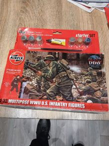 Airfix Multipose 1/32 Ww2 Us Infantry Soldiers