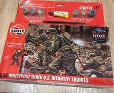 Airfix Multipose 1/32 Ww2 Us Infantry Soldiers