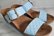 Summer shoes Real leather Fantasy Sandals mules S5002 Artemis Sky blue Softy RRP 65 euro new &amp; boxed sizes UK 6