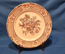 Mason's Ironstone  "Princess" Pattern Diner Plate