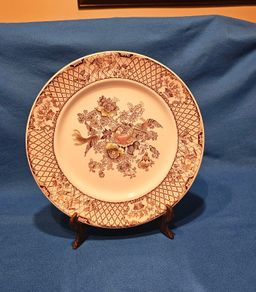 Mason's Ironstone  "Princess" Pattern Diner Plate