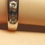 9ct White Gold Sapphire & Zirconia Eternity Ring Image 8