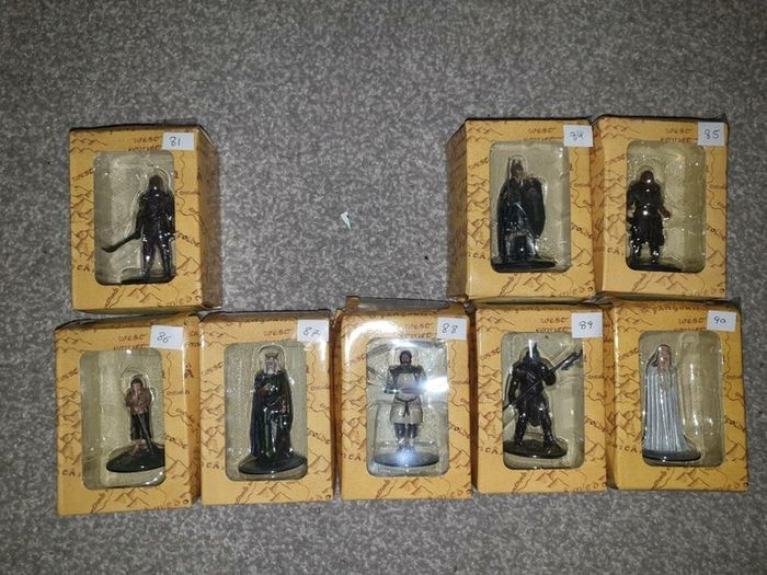 Lord of the Rings (lead) 86 models total.