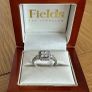 engagement wedding ring set Image 2