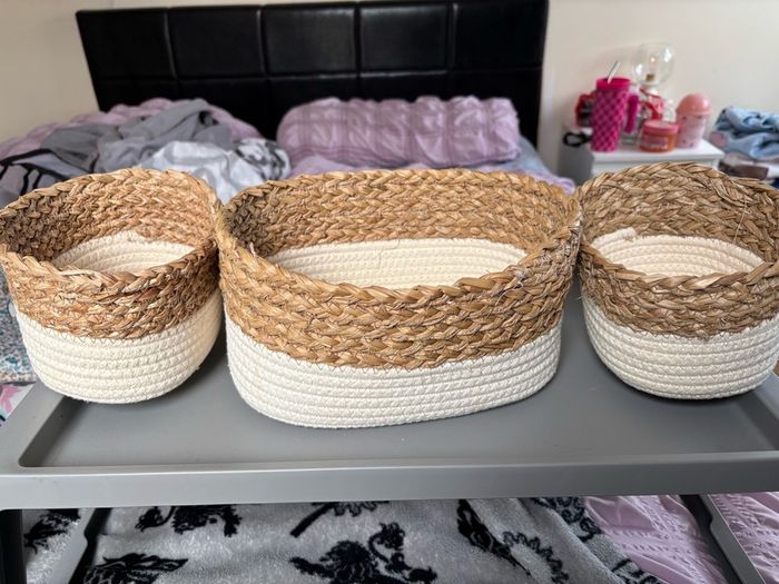 3 Pack Storage Basket