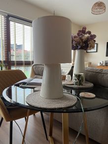 belleek lamps - perfect condition