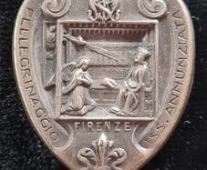 Italian Pellegrinaggio SS Annunziata - Firenze /Pilgrimage SS Annunziata - Florence badge