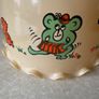 Vintage Cartoon Animal/Bird Amber glass Shade Image 10