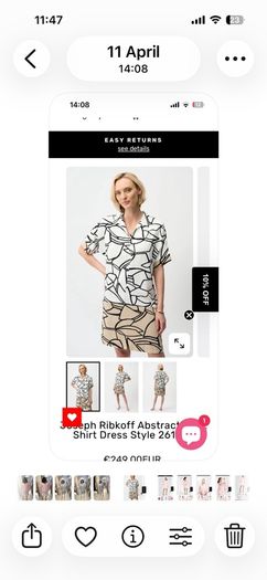 joseph Ribkoff dress and Jacket