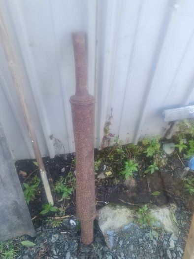 Vintage tractor exhaust