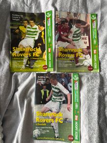 Shamrock rovers programmes