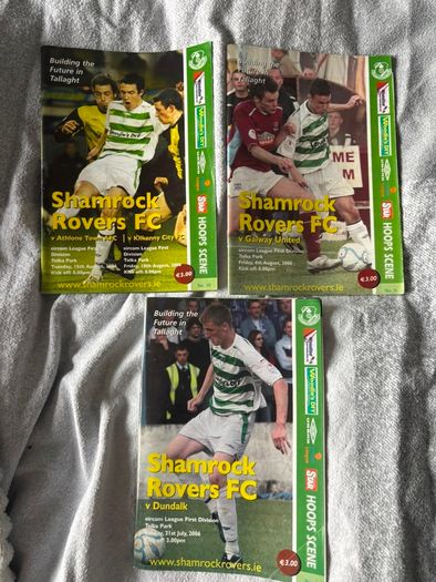 Shamrock rovers programmes