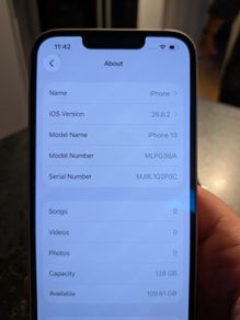 iPhone 13 128gb