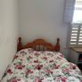 Single pine solid bed for sale Image 3