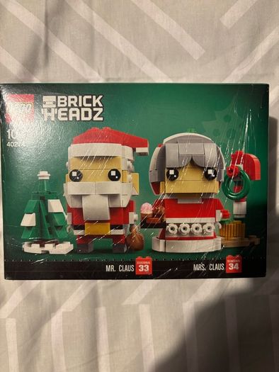 Lego 40274 BrickHeadz Mr. Claus & Mrs. Claus