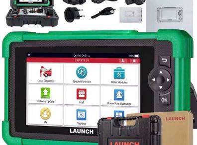 New LAUNCH X431 CRP919 EV Advanced Diagnostic Tool for Electric Vehicles ,Pro EV Diagnostic Scanner with 43+ Service Functions