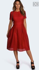 Red dress