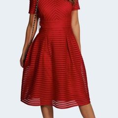Red dress