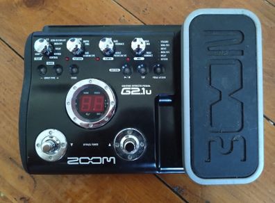 Zoom G2.1u multi effect pedal