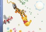 Beautiful Winnie the Pooh Wall Stickers Cartoon Home Decor Paper Nursery Wall