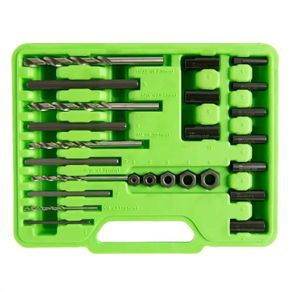 Dsd Tools 25pc Screw Extractor Drill And Guide Set