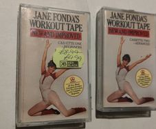 Jane Fonda's Workout Tape Cassettes x 2