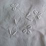 vintage embroidered table cloth Image 4
