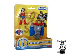 Fisher-Price Imaginext DC Super Friends Wonder Woman With Flight Suit Brand New Sealed