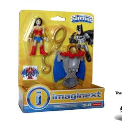 Fisher-Price Imaginext DC Super Friends Wonder Woman With Flight Suit Brand New Sealed