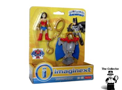 Fisher-Price Imaginext DC Super Friends Wonder Woman With Flight Suit Brand New Sealed