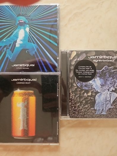 Jamiroquai 3 CD Lot