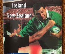Very Rare 1997 Ireland v New Zealand - November International Programme