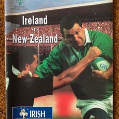Very Rare 1997 Ireland v New Zealand - November International Programme