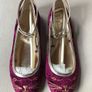 Girls ballerina style party shoes Image 2