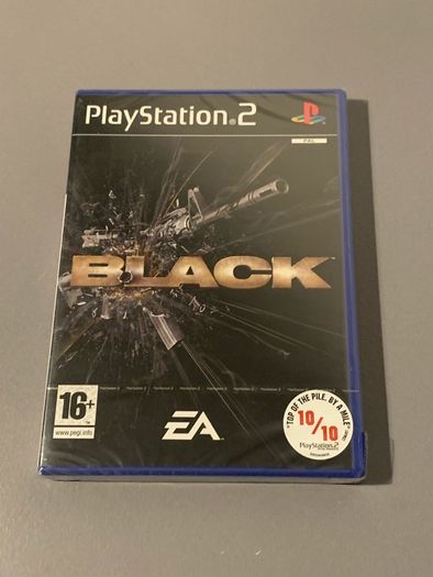 Black Ps2 Brand New Sealed