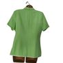 French lime green blazer  with white bow size M/L Postage included Image 4
